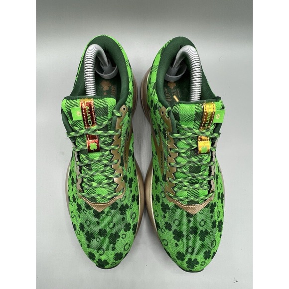 BROOKS Launch 6 Women's Size 9 B 120285 Lucky St Patrick's Day Print - Picture 4 of 14